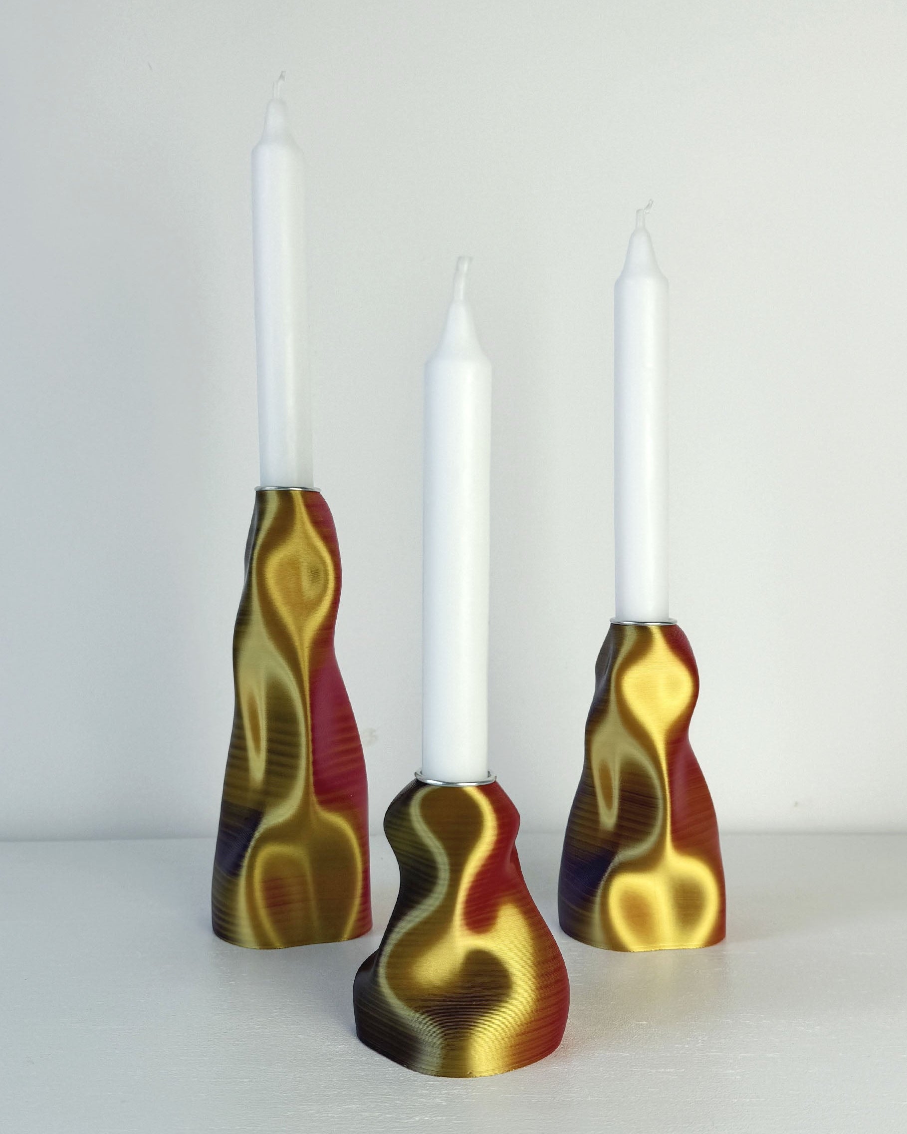 Aqua Candle holder M