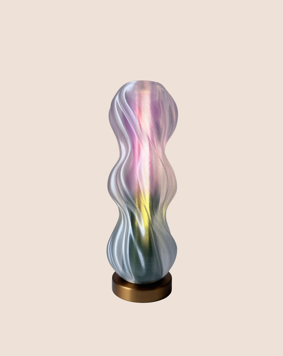 Plissé Totem lamp