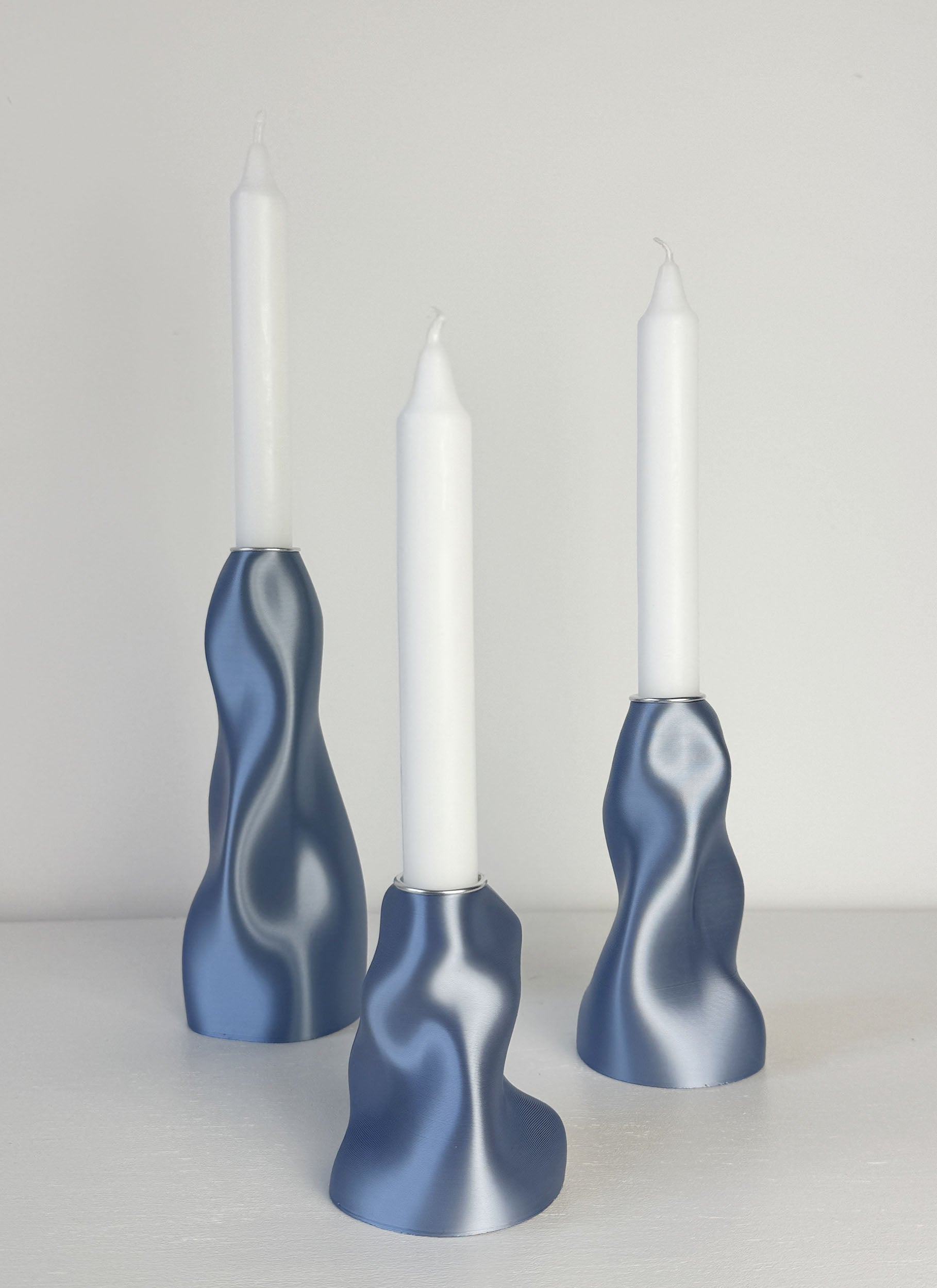 Aqua Candle holder S
