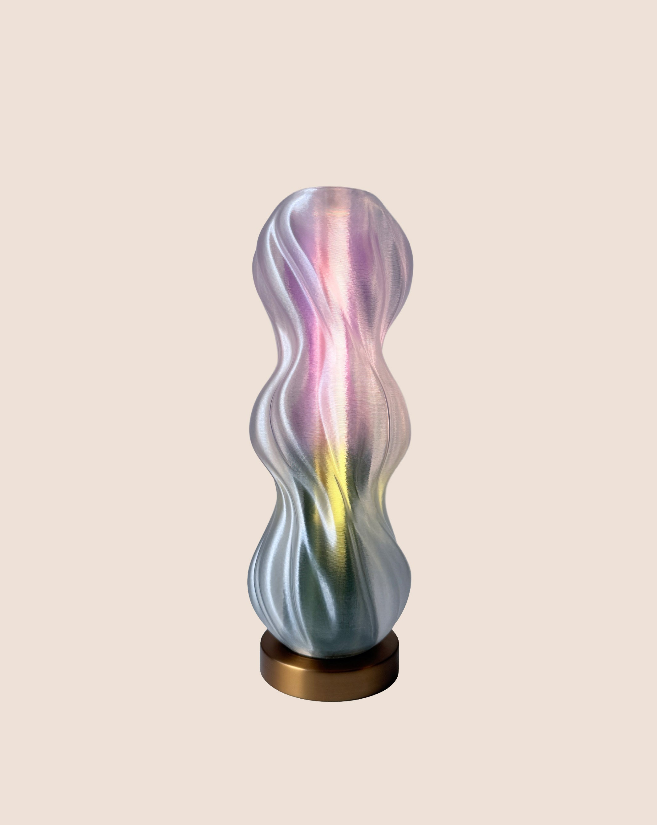 Plissé Totem lamp