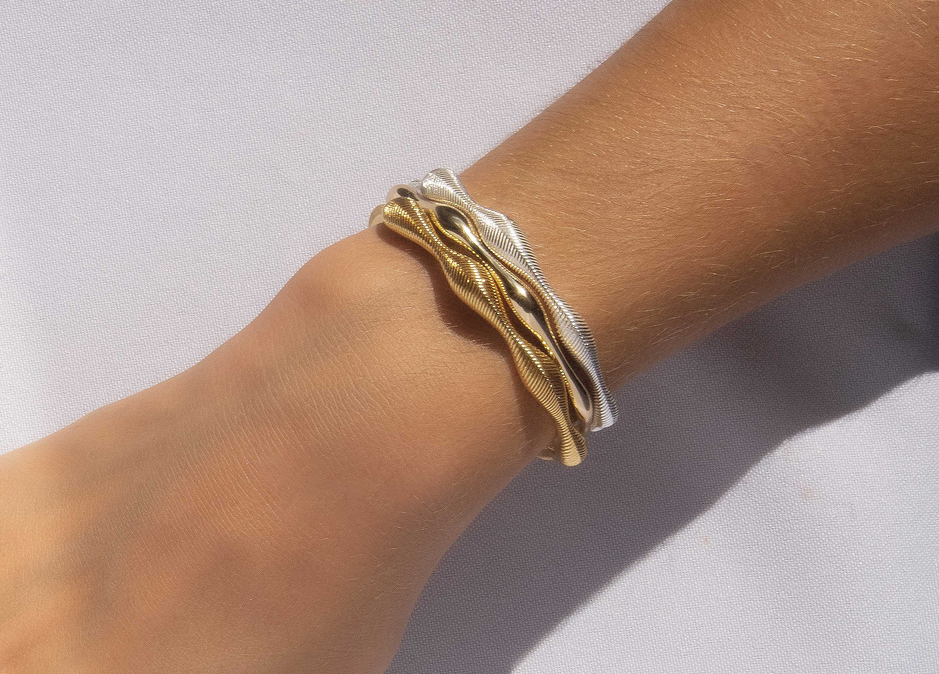 Textured Bumpy Bangle